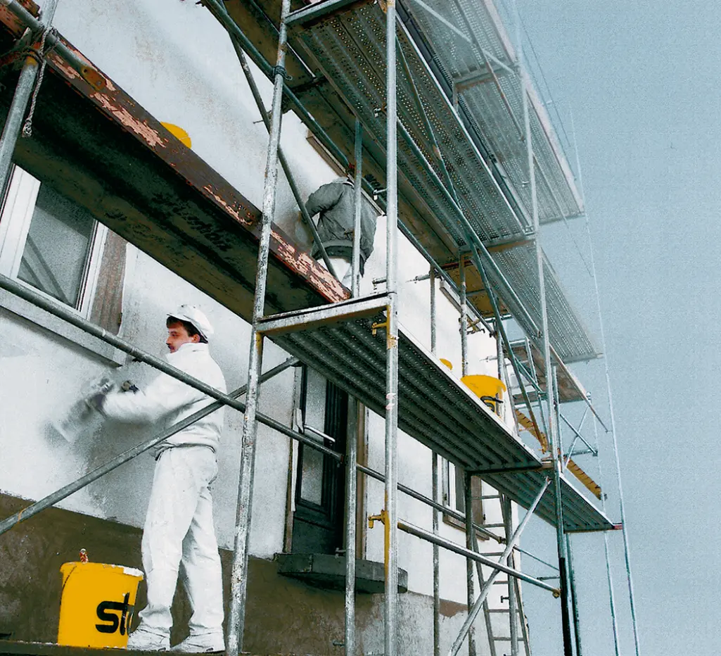 gerüst scaffolding stillads vinter