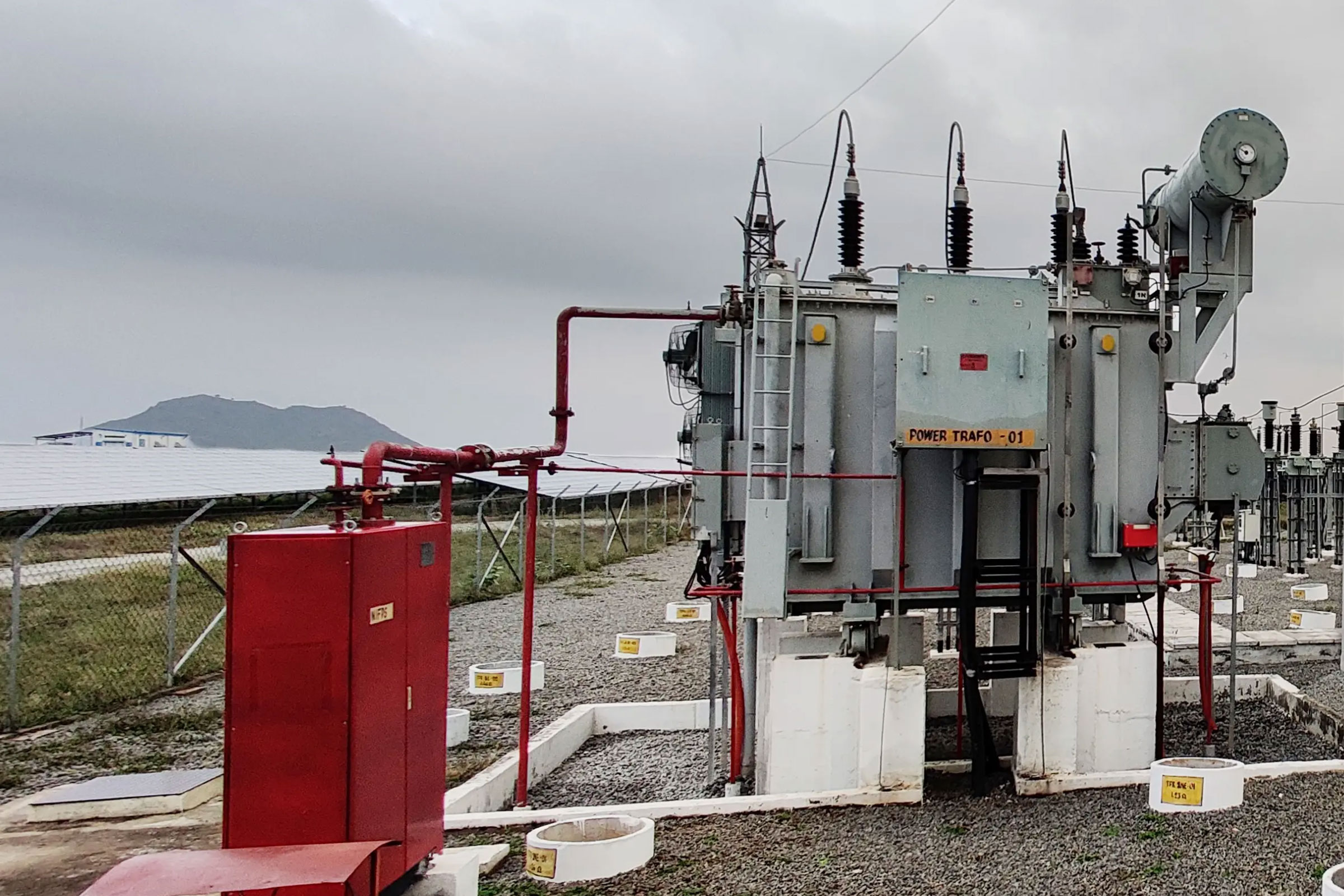 Indisk solcelleprojekt