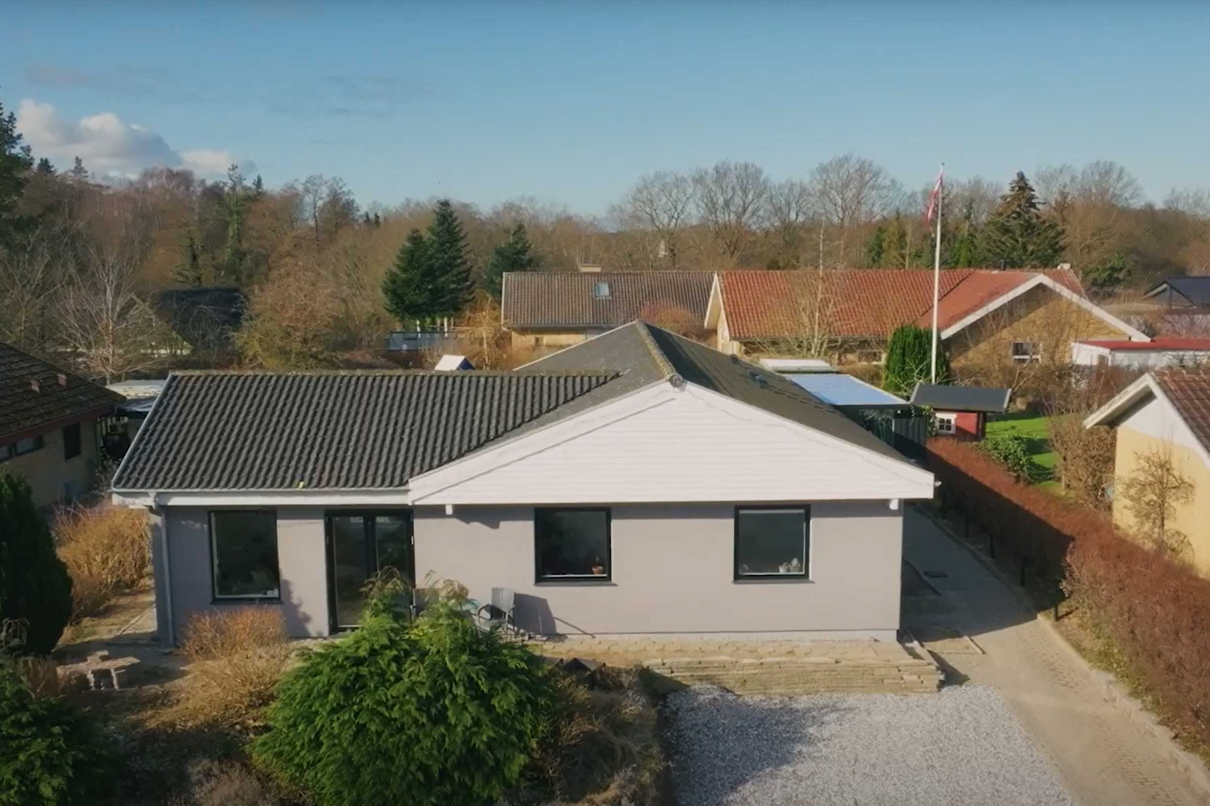 luftfoto af konkurrencevinderprojektet