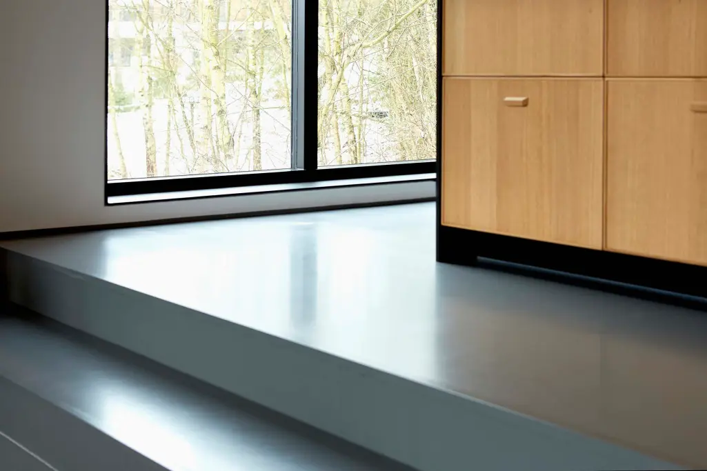 trappetrin med PU-belægning