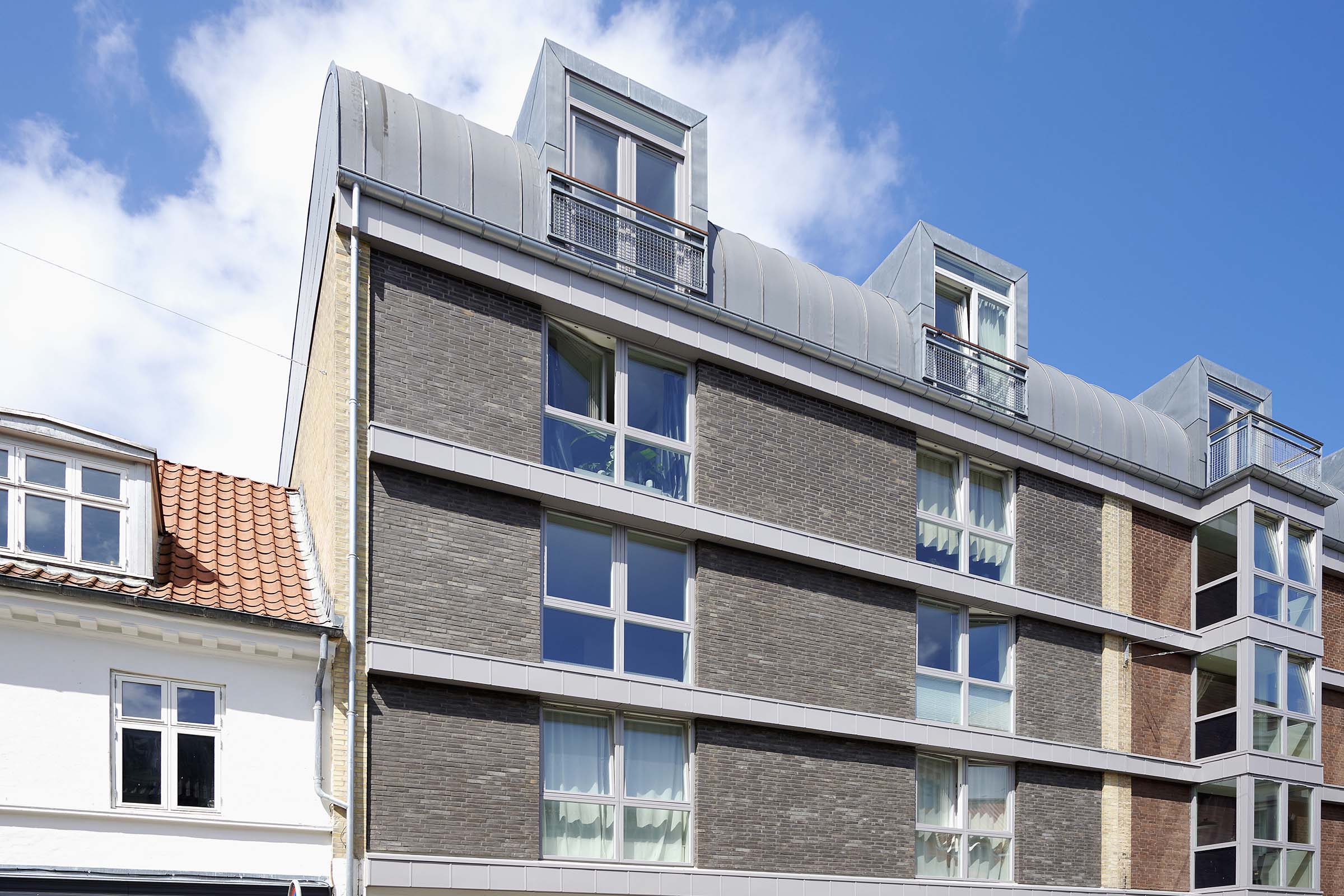 Renovering af teglfacade på Vesterå