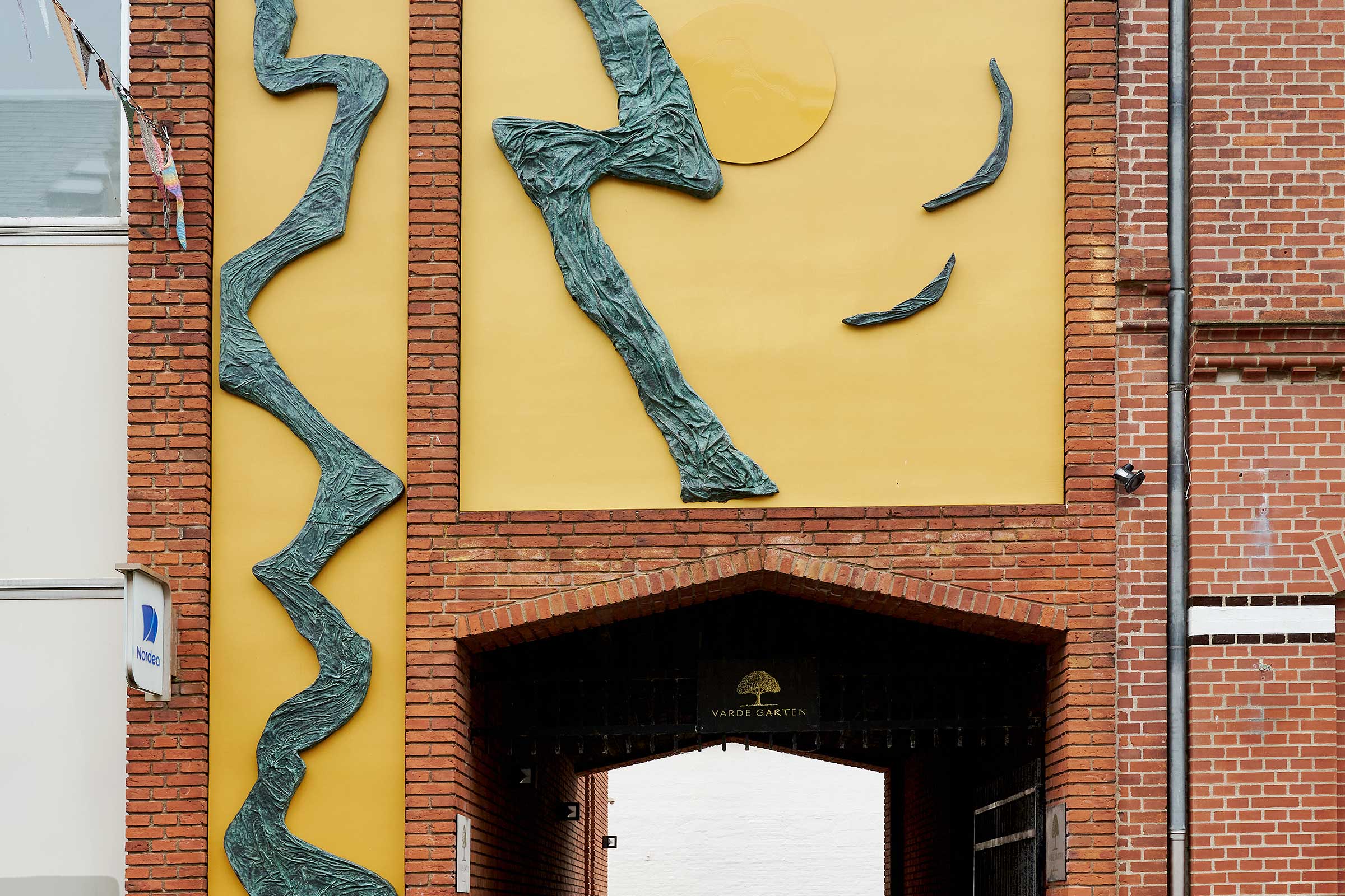 Kunstværk på Varde Torv