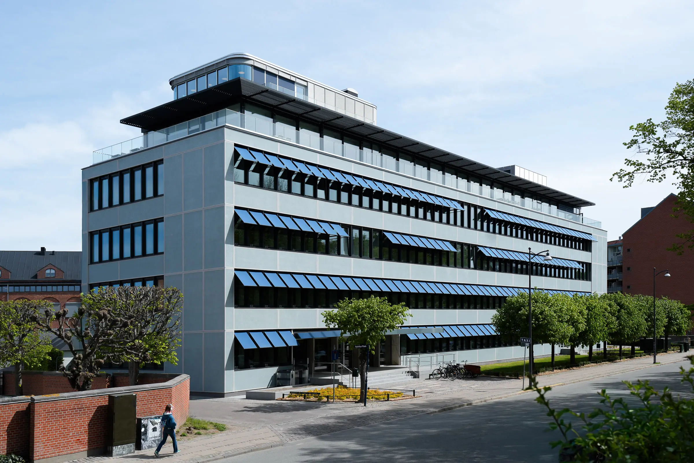 Langebrogade 5 sukkerknalden renovering oprindeligt udtryk glasmosaik danmarks skibskredit sweco