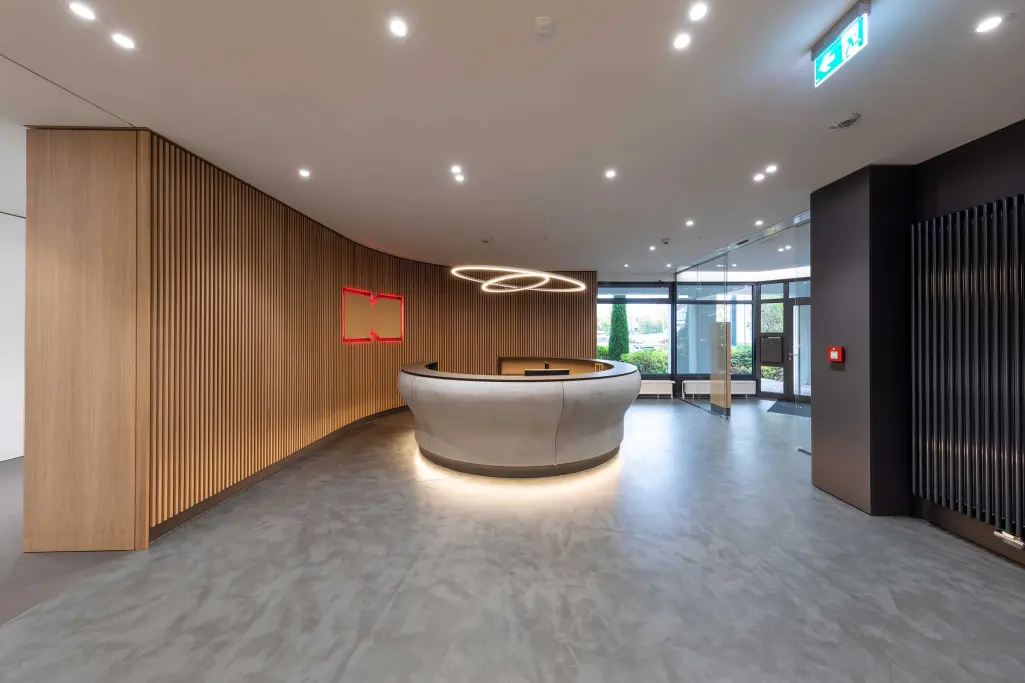 reception med new yorker gulv.