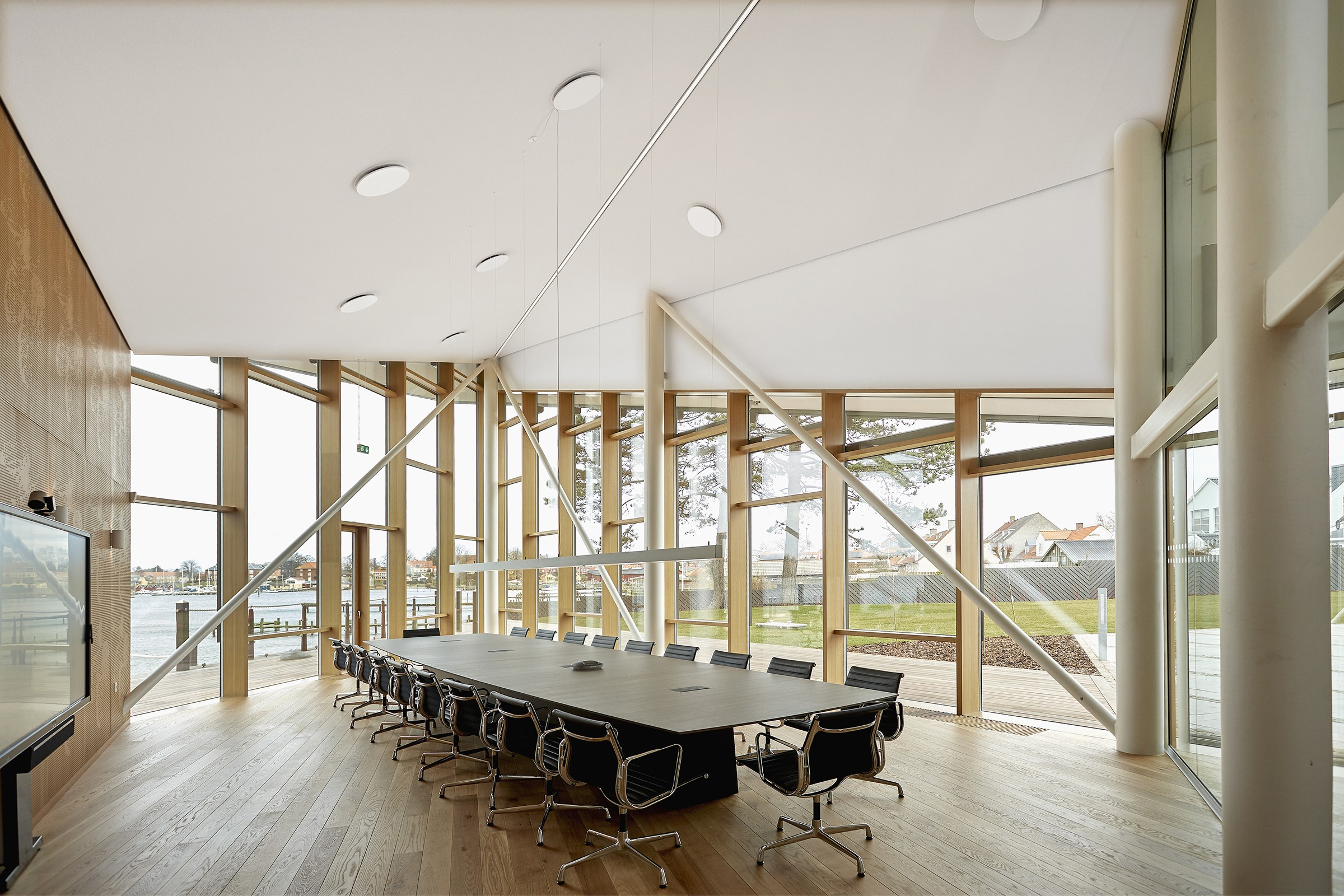 Harboe besøgscenter, StoSilent Distance A2. PLH Arkitekter.