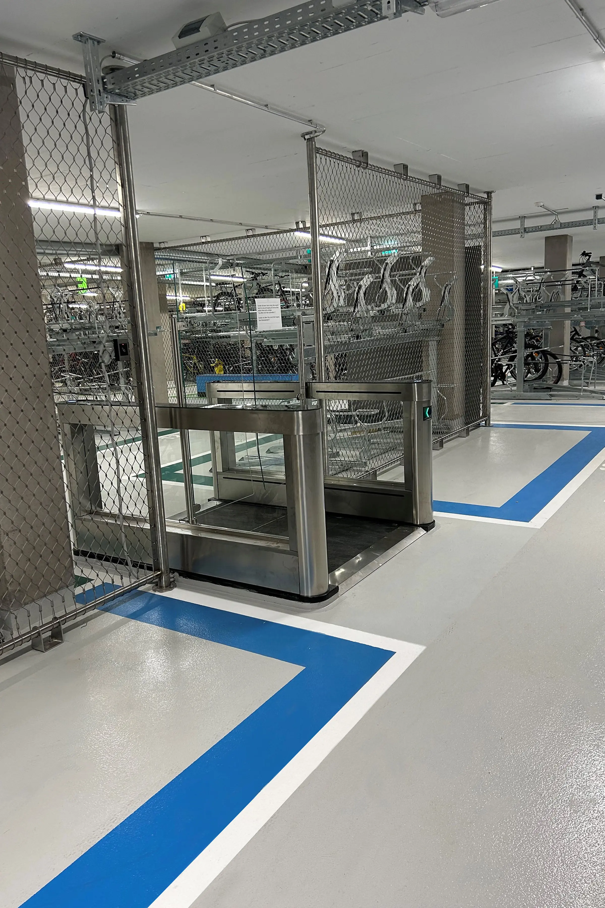 cykelgarage i Tübingen