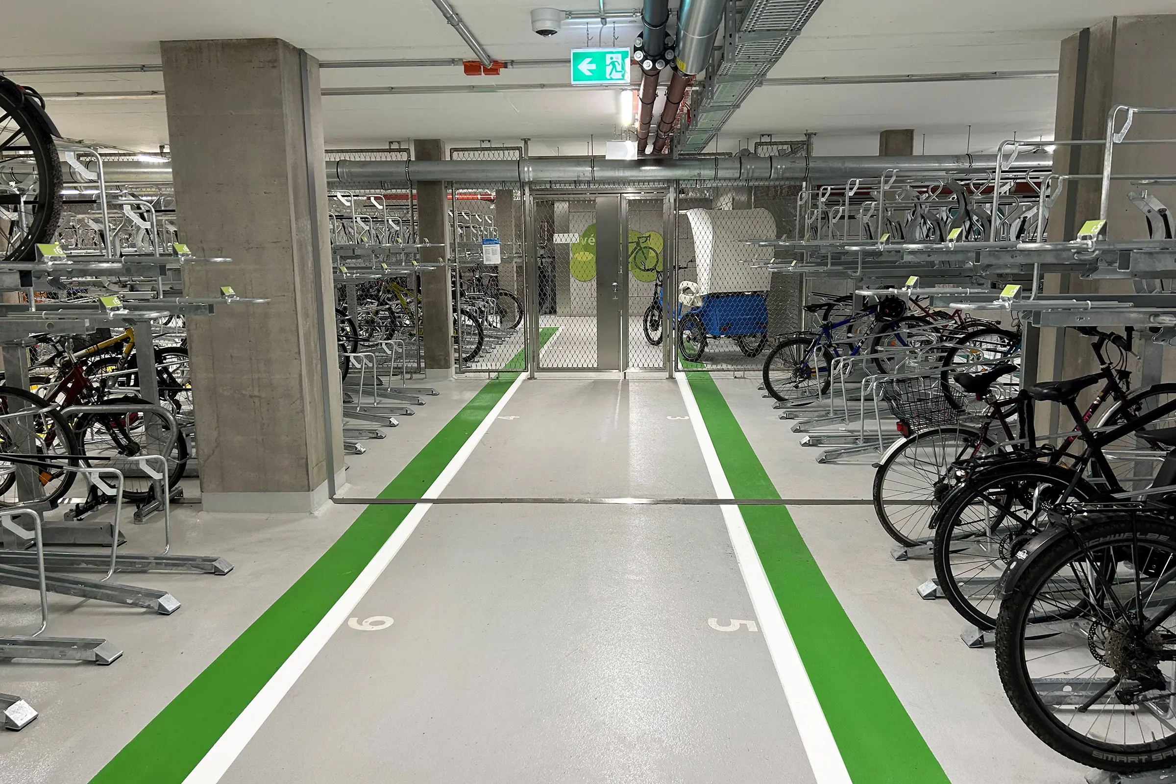 cykelgarage i Tübingen