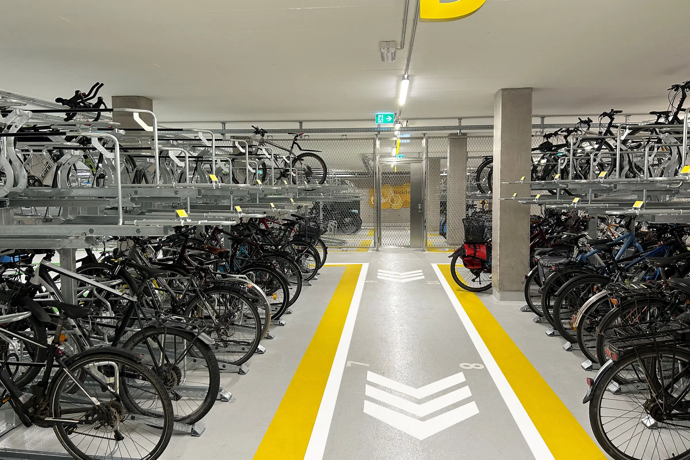 cykelgarage i Tübingen
