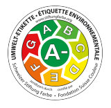 Miljøetiket CH A- i farver