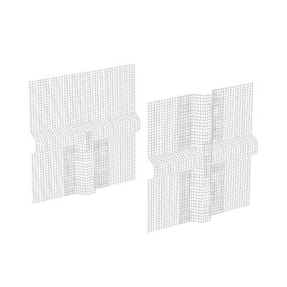 Sto Vævprofil fire- og T-kryds