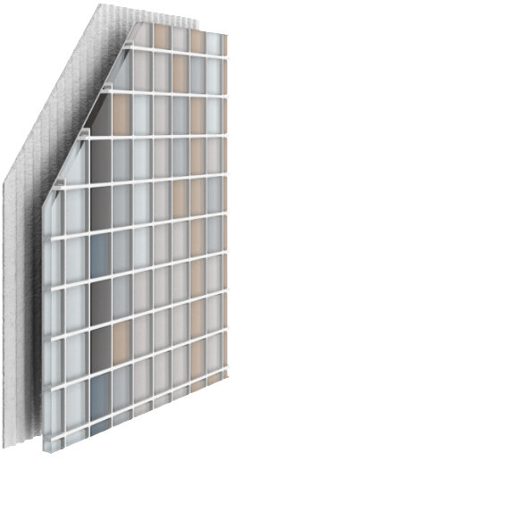 Beklædningssystem StoGlass Mosaic